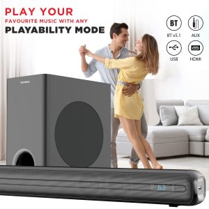 Intex Sound Bar Beast 10000, 16000w PMPO, IR Remote,USB Support 32gb ,160w Power output, V5.1 Bluetooth