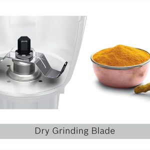 Bosch TrueMixx Joy Mixer Grinder 500 Watt, Red, 3 Jars - MGM2133RIN