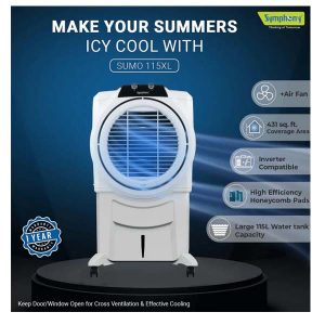 Symphony 115 XL Powerful Desert Air Cooler 115-litres