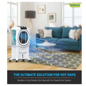 Symphony 115 XL Powerful Desert Air Cooler 115-litres