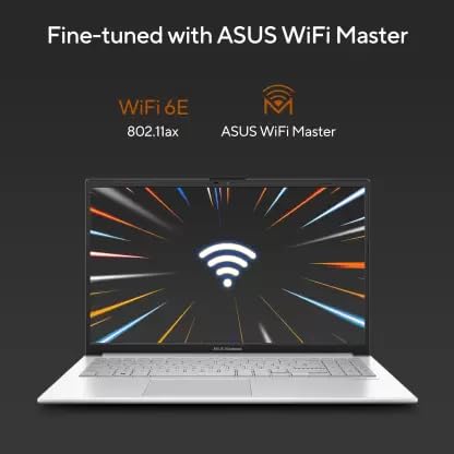 ASUS Vivobook Go 15 AMD Ryzen 3 7320U, 15.6-inch (39.62 cm) FHD, Thin & Light Laptop (8GB/512GB SSD/Windows 11/Office 2021/Alexa Built-in/Cool Silver/1.63 kg), E1504FA-NJ321WS