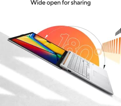 ASUS Vivobook Go 15 AMD Ryzen 3 7320U, 15.6-inch (39.62 cm) FHD, Thin & Light Laptop (8GB/512GB SSD/Windows 11/Office 2021/Alexa Built-in/Cool Silver/1.63 kg), E1504FA-NJ321WS