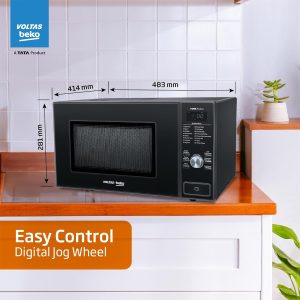 Voltas Beko 25 L Smart Convection Microwave Oven  (MC25BD, Black)