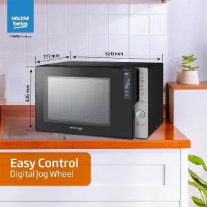Voltas Beko 28 L Smart Convection Microwave Oven  (MC28BD, Black)