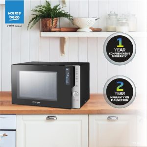 Voltas Beko 28 L Smart Convection Microwave Oven  (MC28BD, Black)
